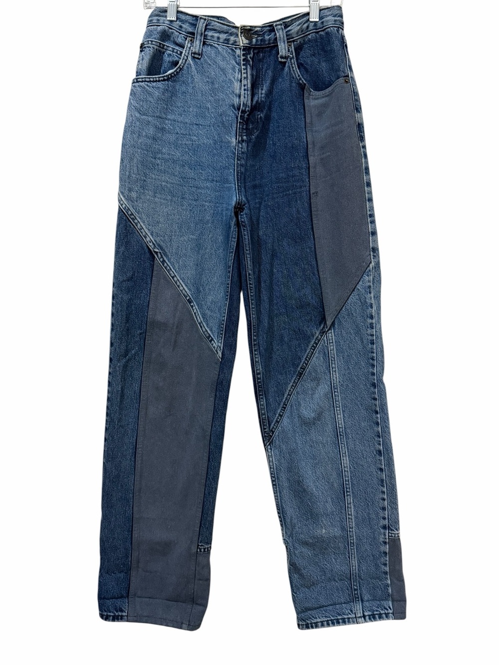 BDG 28 Modern Boyfriend Patchwork Revolve Retro Denim Jeans B9